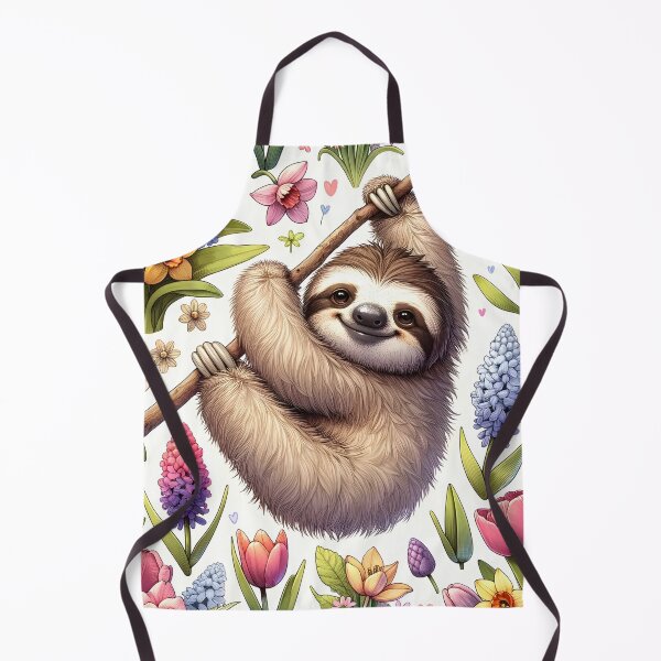 Item preview, Springtime Sloth Hangout designed and sold by digiscapeart.