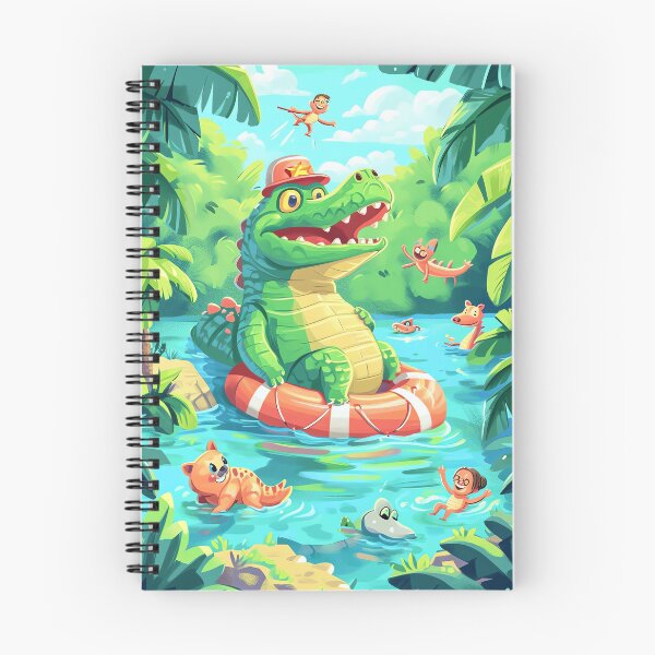 Item preview, Friendly Alligator Lifeguard designed and sold by cute-animals99.
