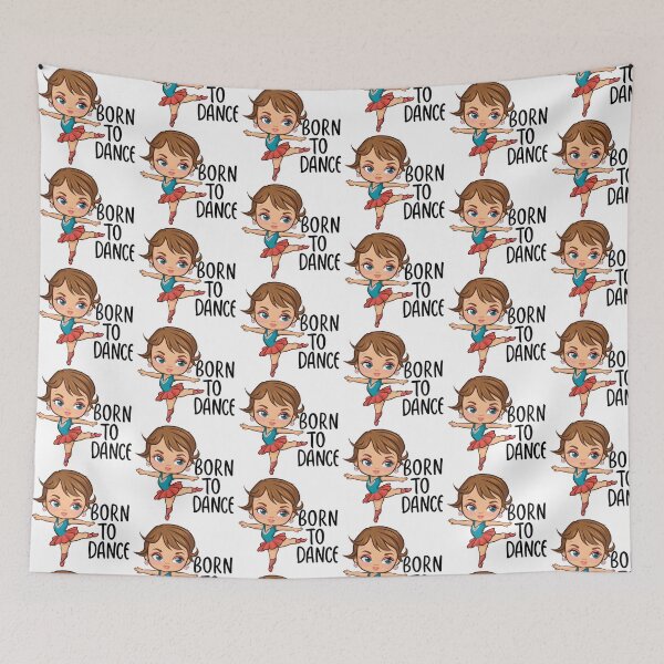 Item preview, Born to Dance: Cartoon Dancer's Passion designed and sold by SplashTastic.