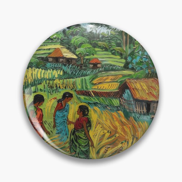 Artikelvorschau, Assam | Gemälde im Stil von Vincent van Gogh entworfen und verkauft von ComicsFactory.