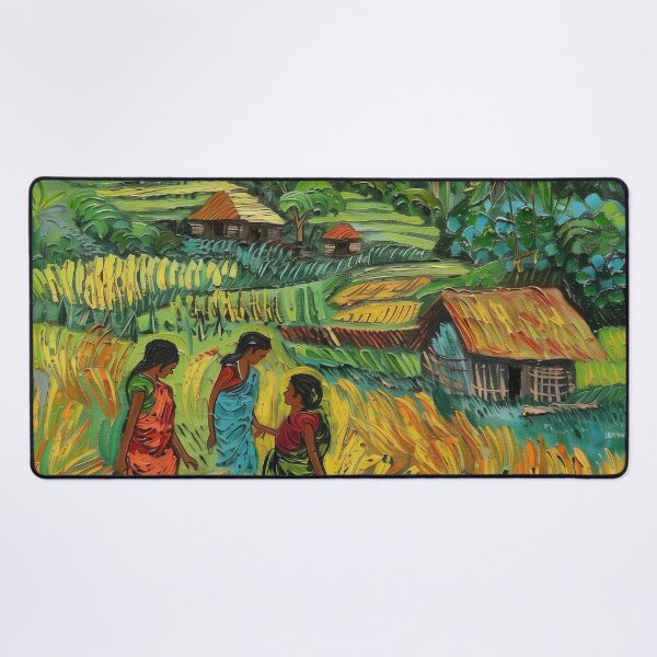 Item preview, Assam | Painting in the style of Vincent van Gogh designed and sold by ComicsFactory.