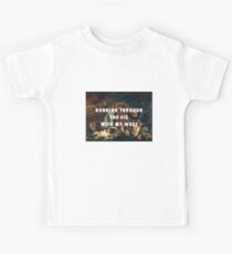 Running Through the Six With My Woes Kids Tee