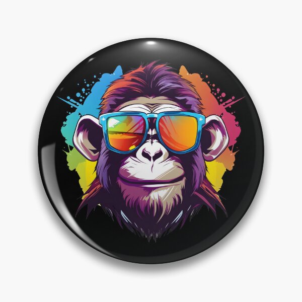 Item preview, Summer Vacation Cartoon Cute Cool Monkey With Sunglasses designed and sold by Leonardo Palumbo.