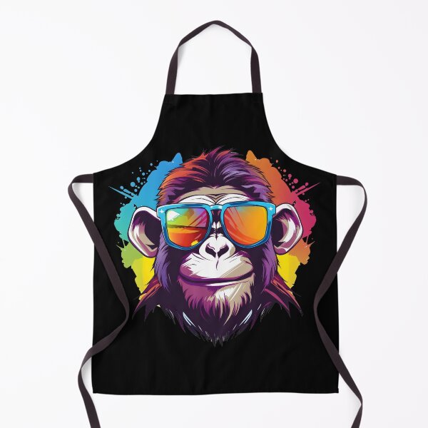 Item preview, Summer Vacation Cartoon Cute Cool Monkey With Sunglasses designed and sold by Leonardo Palumbo.