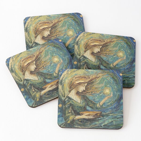 Item preview,  Asteria | Painting in the style of Vincent van Gogh designed and sold by ComicsFactory.