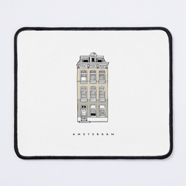 Item preview, Amsterdam classic house, Netherlands. Build your collection. designed and sold by ArchiTania Studio.