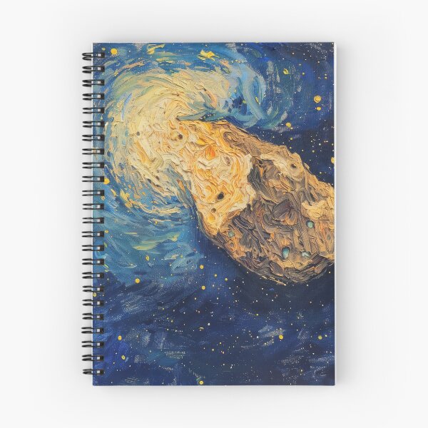 Item preview, Asteroid | Painting in the style of Vincent van Gogh designed and sold by ComicsFactory.