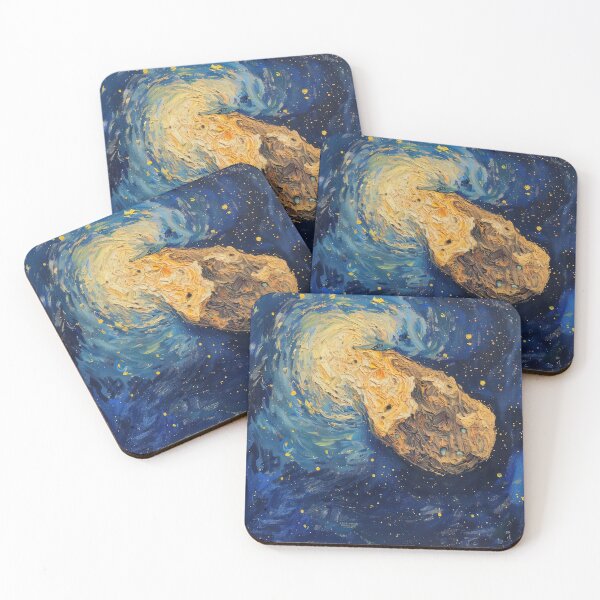 Item preview, Asteroid | Painting in the style of Vincent van Gogh designed and sold by ComicsFactory.