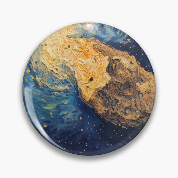 Item preview, Asteroid | Painting in the style of Vincent van Gogh designed and sold by ComicsFactory.