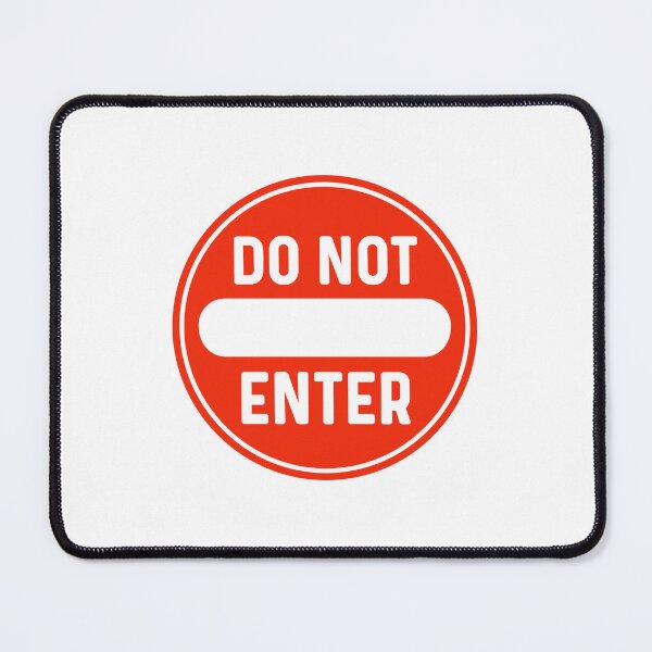 Item preview, Do Not Enter, Warning Sign designed and sold by Sunserize Designs.