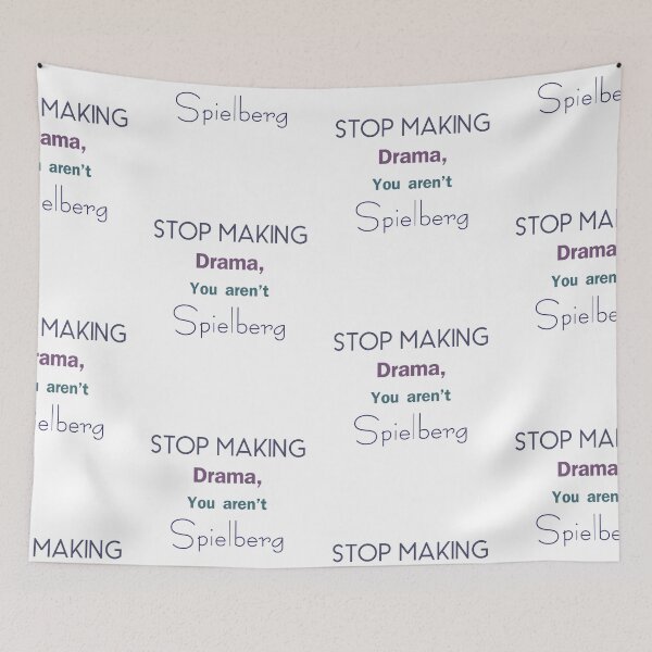 Item preview, Stop making drama quote designed and sold by MiaArtLovers.