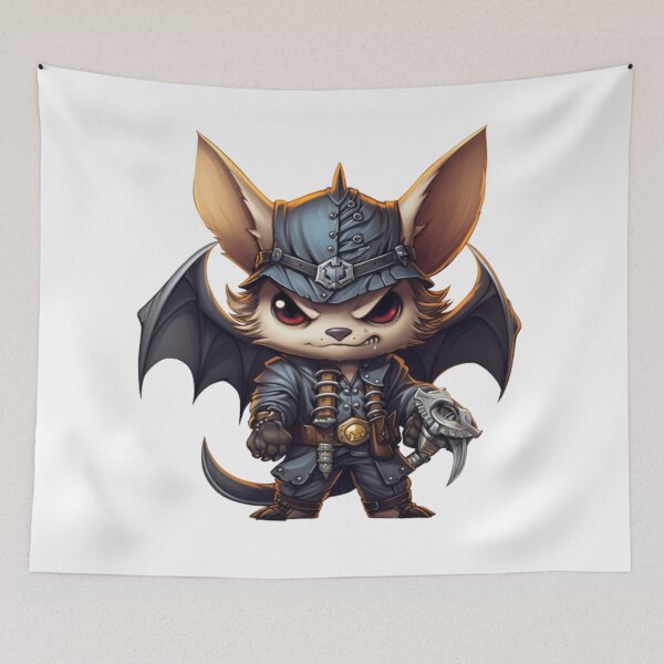 Item preview, Kawaii Bat Pirate designed and sold by KawaiiArtStyle.