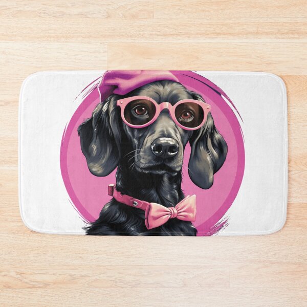 Item preview, Elegant Pink Dog  designed and sold by NicolasGlowArt.