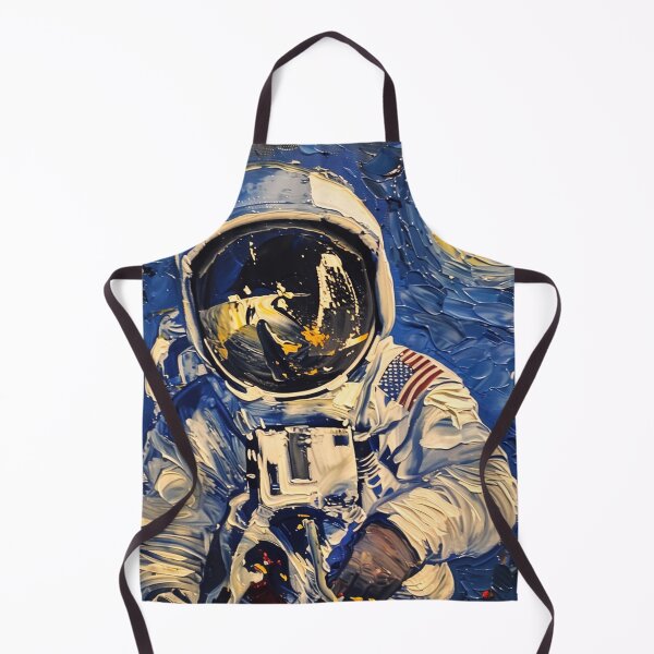 Item preview, Astronaut | Painting in the style of Vincent van Gogh designed and sold by ComicsFactory.