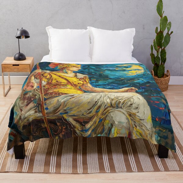 Item preview, Athena | Painting in the style of Vincent van Gogh designed and sold by ComicsFactory.