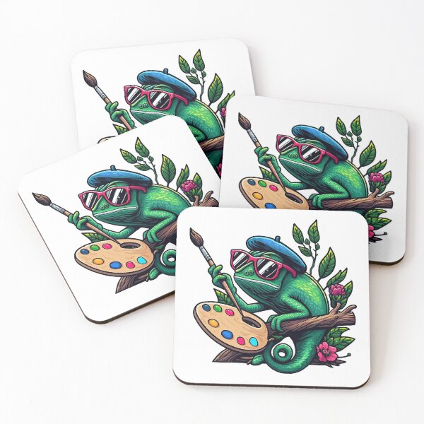 Item preview, Artistic Camouflage: The Chameleon Sketch Artis designed and sold by diegomenjivar92.
