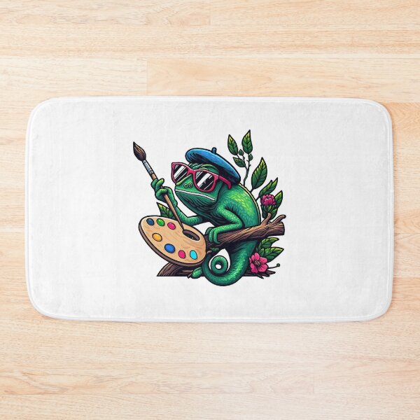 Item preview, Artistic Camouflage: The Chameleon Sketch Artis designed and sold by diegomenjivar92.