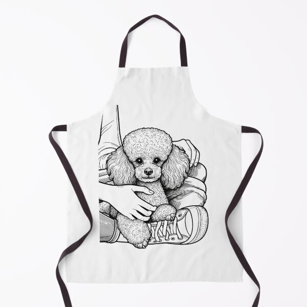 Item preview, The toy poodle is in the owner's arms designed and sold by Svetlana Kalaturskaia.