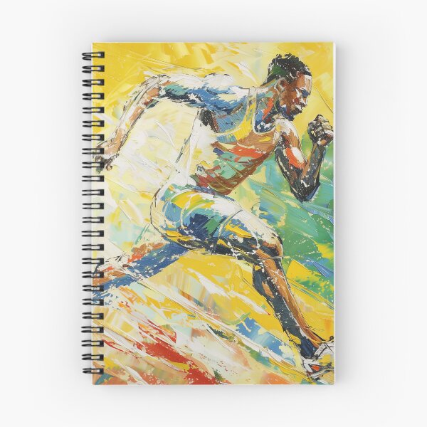 Item preview, Athlete | Painting in the style of Vincent van Gogh designed and sold by ComicsFactory.