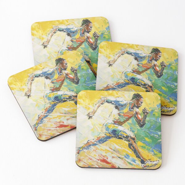 Item preview, Athlete | Painting in the style of Vincent van Gogh designed and sold by ComicsFactory.