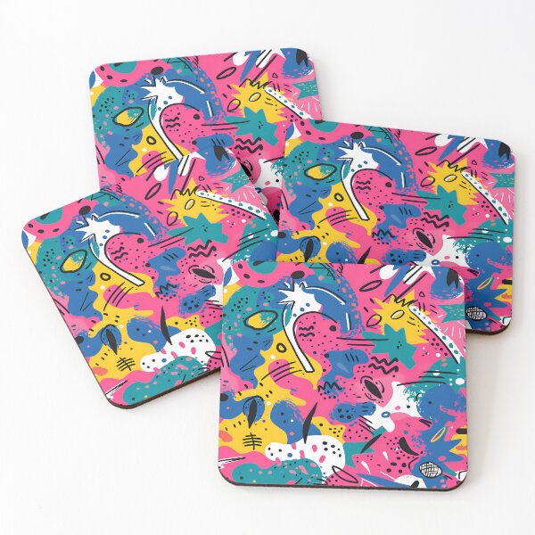 Item preview, abstract comic pop 2 designed and sold by delphiniumco.