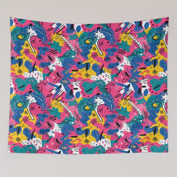 Item preview, abstract comic pop 2 designed and sold by delphiniumco.