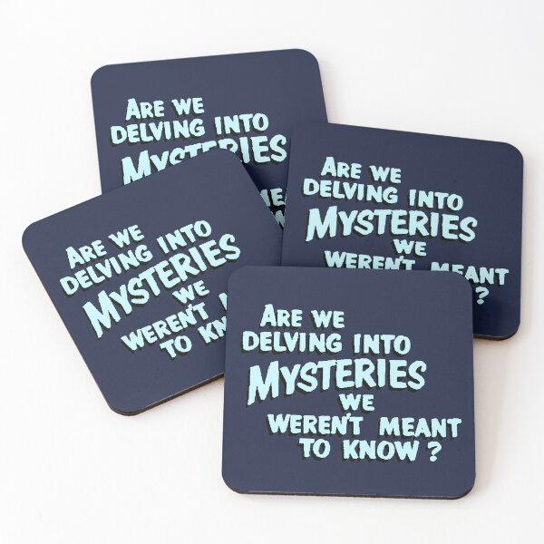 Item preview, Are we delving into mysteries we weren't meant to know? designed and sold by Kiluvi.