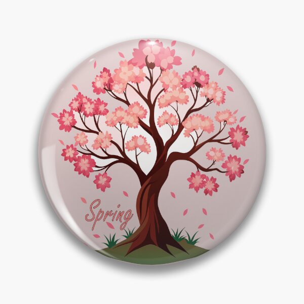 Item preview, Cherry Blossoms Illustration designed and sold by AgarutanPrint.