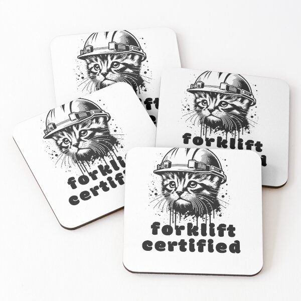 Item preview, Forklift Certified Cat designed and sold by AnxiousVariance.