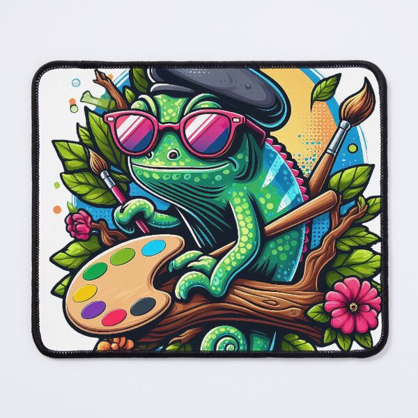 Item preview, The Artful Chameleon: A Sketch in Camouflage designed and sold by diegomenjivar92.