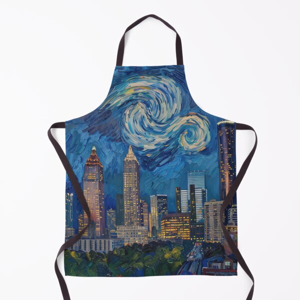Item preview, Atlanta | Painting in the style of Vincent van Gogh designed and sold by ComicsFactory.