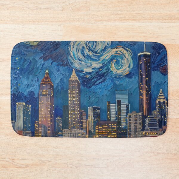 Item preview, Atlanta | Painting in the style of Vincent van Gogh designed and sold by ComicsFactory.