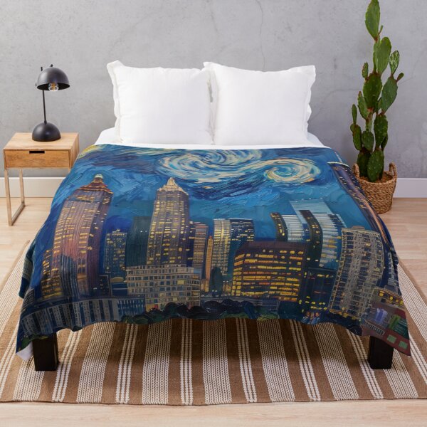 Item preview, Atlanta | Painting in the style of Vincent van Gogh designed and sold by ComicsFactory.