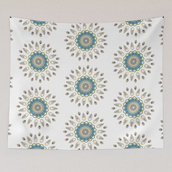 Item preview, Phycadelic Creamy Blooms designed and sold by HanliesArt.