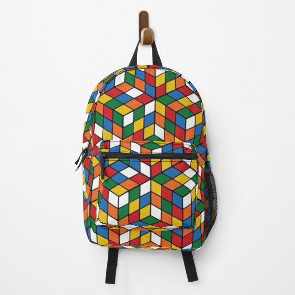 Vista previa del artículo con la obra «Cubo de Rubik - patrón», diseñado y vendido por revsdesign.