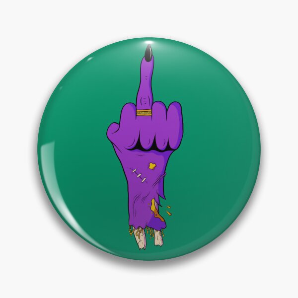 Item preview, Middle Finger Zombie Hand designed and sold by Ybbalynn.