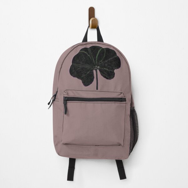 Item preview, Neutral Clay Black Minimalist Real Five Leaf Clover designed and sold by kattakitty.