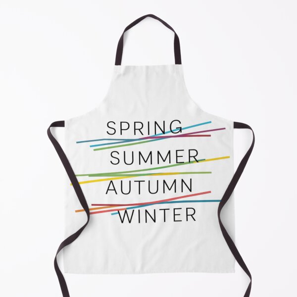 Item preview, Spring Summer Autumn Winter Seasons Colurful Text Font Funny Image designed and sold by Cr320.