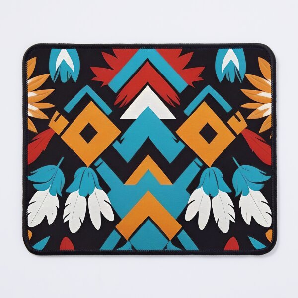 Item preview, Abstract Native American Style Pattern Design designed and sold by TheArtOfPat.