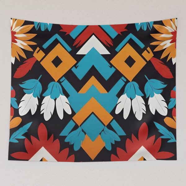 Item preview, Abstract Native American Style Pattern Design designed and sold by TheArtOfPat.