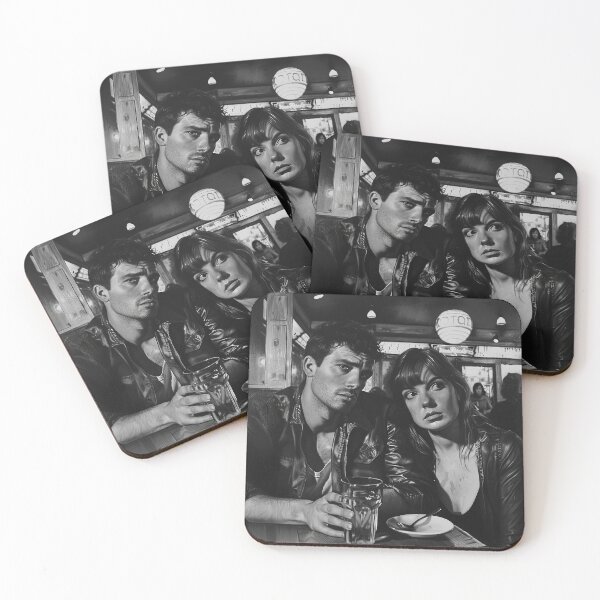 Item preview, Couple in a bar designed and sold by oheslop.