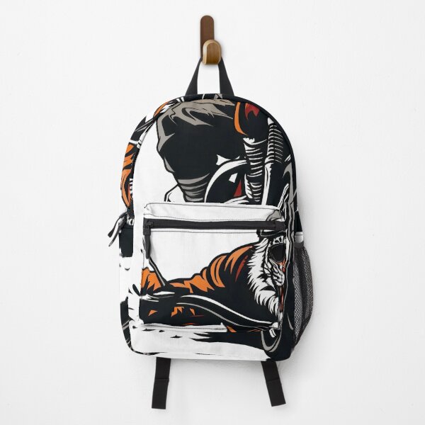Item preview, a badass tiger riding a classic motorcycle designed and sold by javierparra.