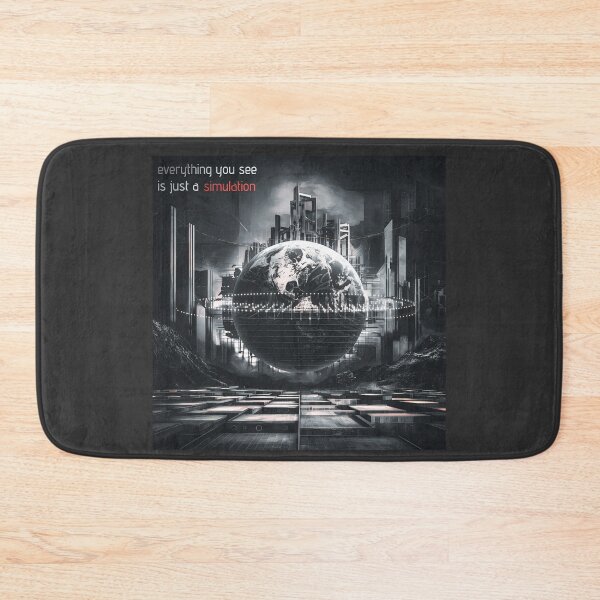 Item preview, Reality Simulation: Artistic Poster for Lovers of Simulation Theory designed and sold by GL!TCH LAB.