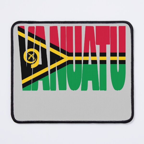Item preview, Vanatu flag stencil designed and sold by Kuni-Art.