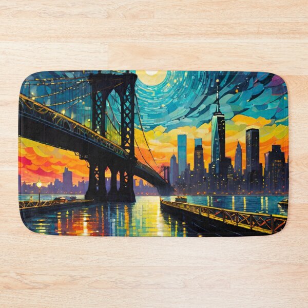 Item preview, Brooklyn Bridge Brilliance: Iconic Landmark in the Big Apple designed and sold by GrizzlyCollective.