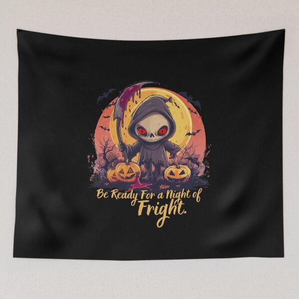 Item preview, Happy Halloween.Be Ready For a Night of Fright designed and sold by elnexshop.