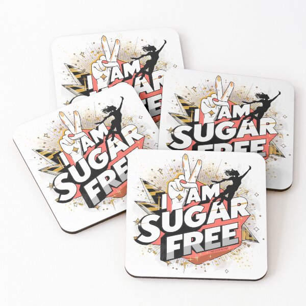 Item preview, I am sugar free! designed and sold by SweetEnough.