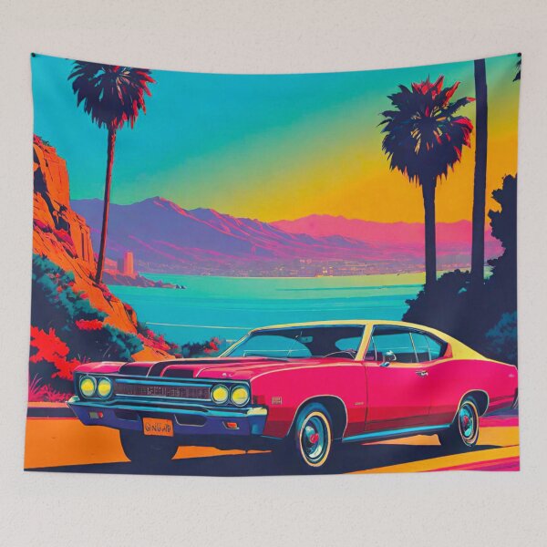 Item preview, muscle car, Senora Freeway, speed, power, road trip, classic, automotive designed and sold by GrizzlyCollective.