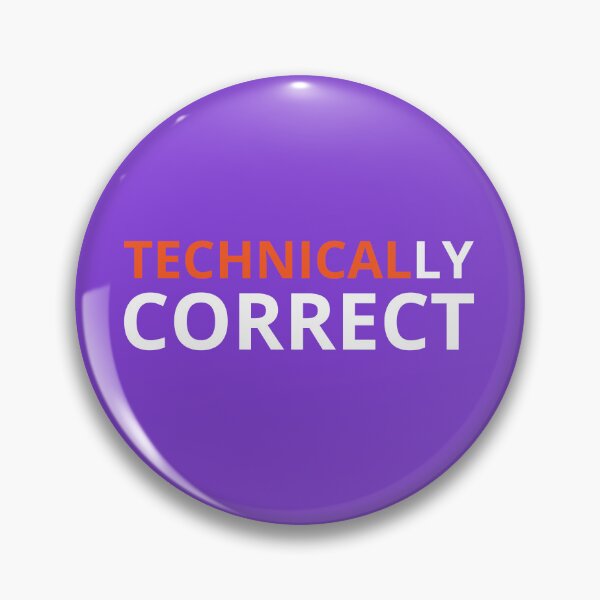 Item preview, Technically Correct - White Letters designed and sold by arturekdesign.