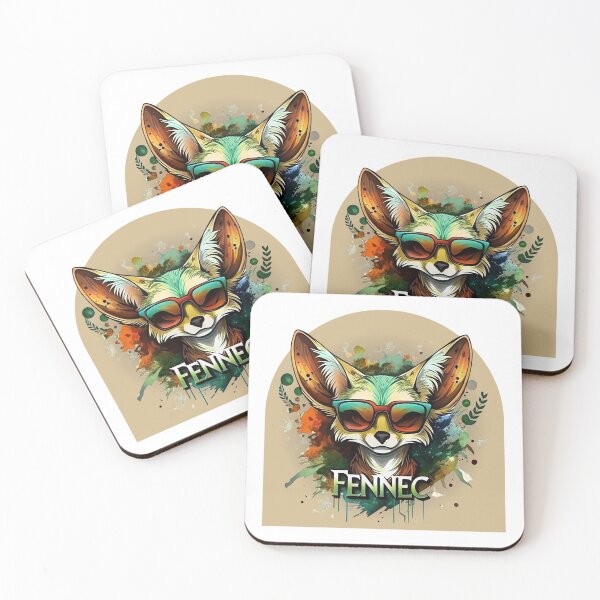 Item preview, Cool Fennec Fox Sunglasses - Trendy Desert Animal Art Design designed and sold by DilouDilou.